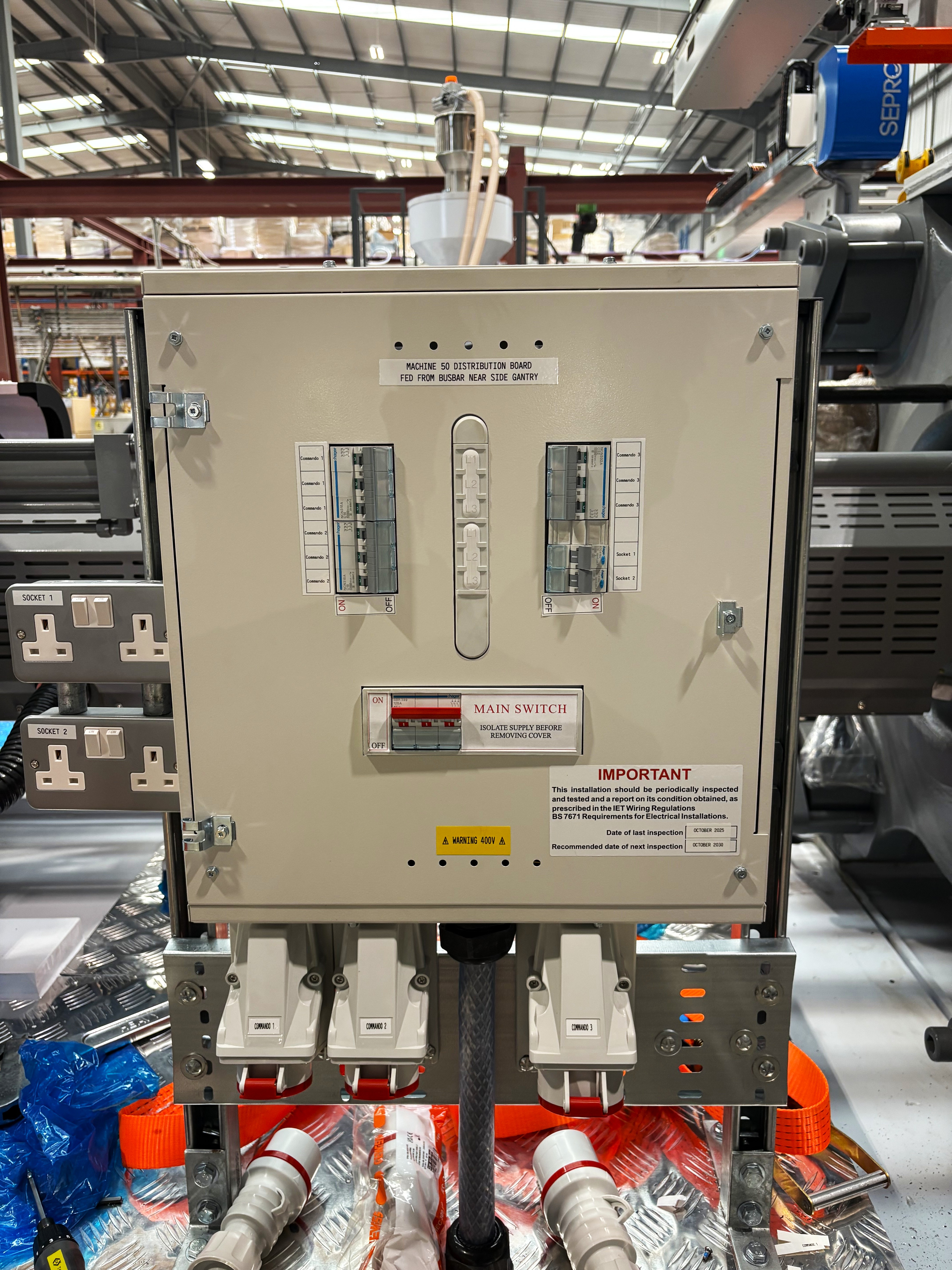 Industrial electrical services